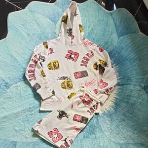 Kids Pajamas with Sports Print